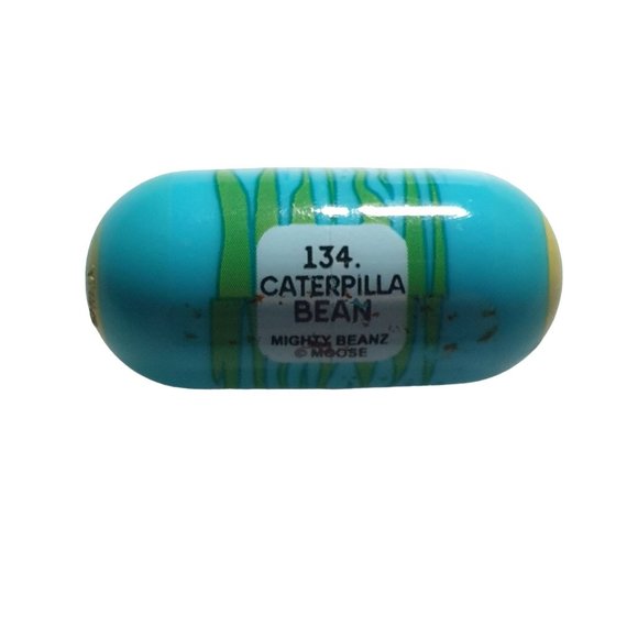 Mighty Beanz 134 Caterpiller Bean 2002 Series 3 Moose Entertainment - Picture 2 of 4